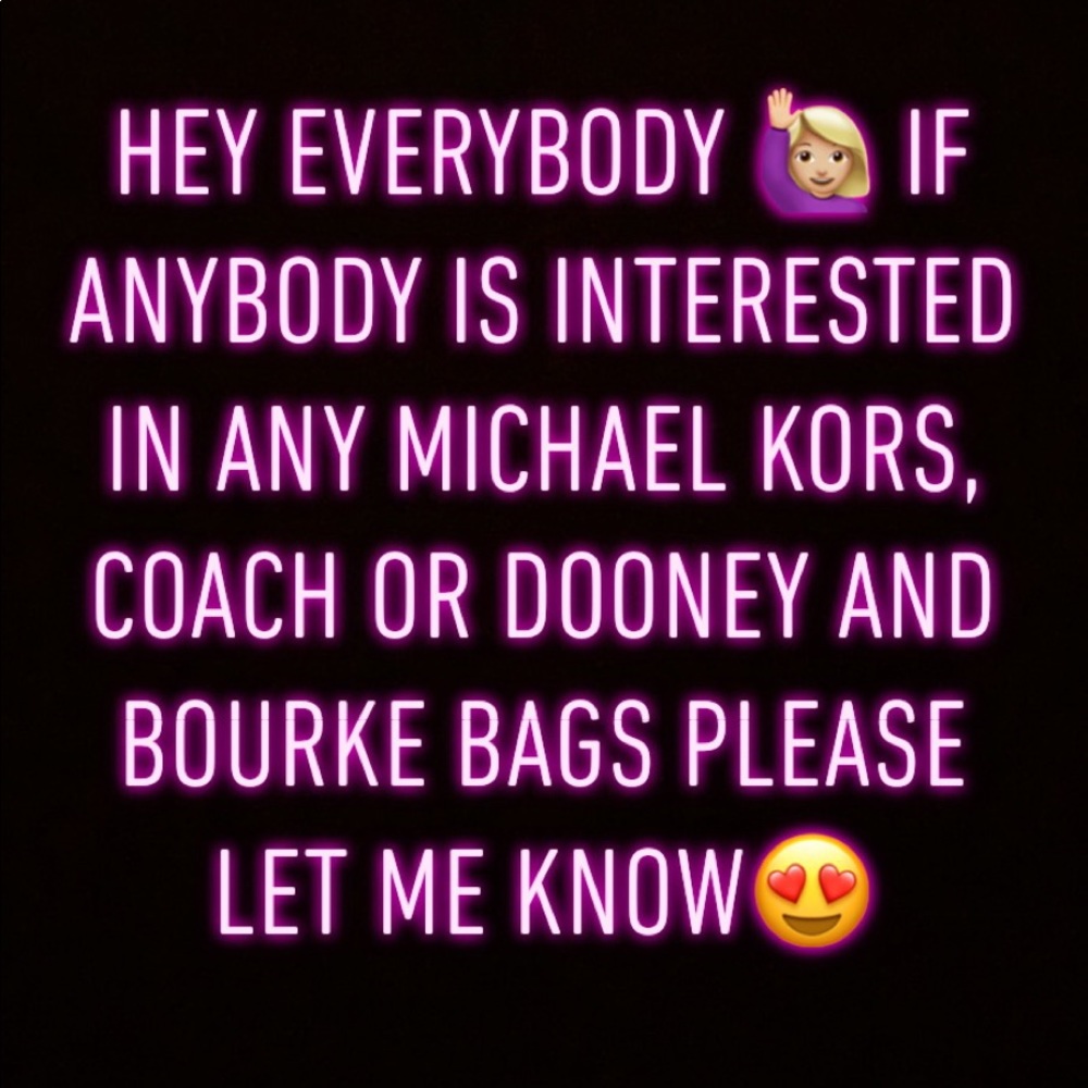 100% AUTHENTIC hand bags